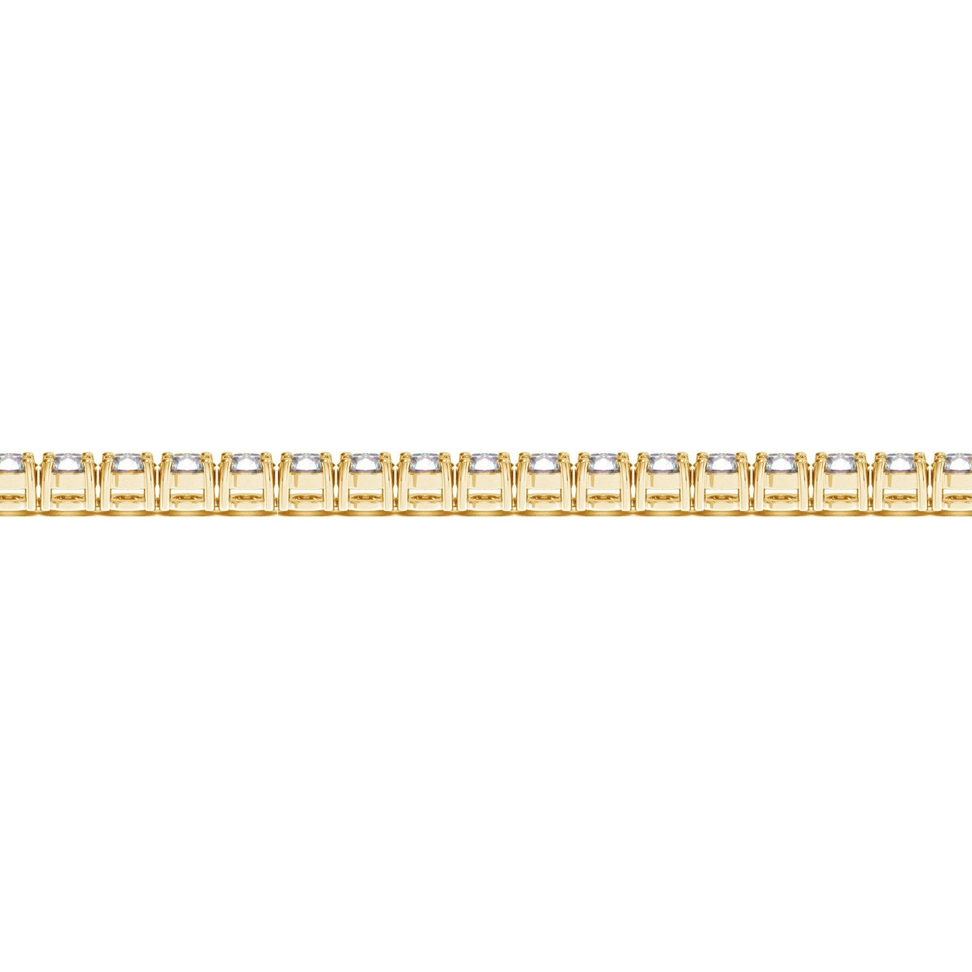 Lab Grown Round Diamond Tennis Bracelet in 14k Yellow Gold 6 ctw F/G VS2/SI1 Bids.com on Tampa Home & Garden Store