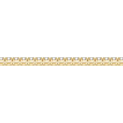 Lab Grown Round Diamond Tennis Bracelet in 14k Yellow Gold 6 ctw F/G VS2/SI1 Bids.com on Tampa Home & Garden Store