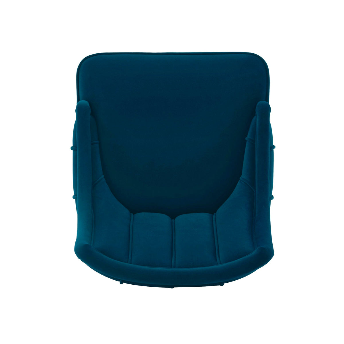 Eda Dining Chair teal stitched upholstery armchair HouseOfZazla on Tampa Home & Garden Store