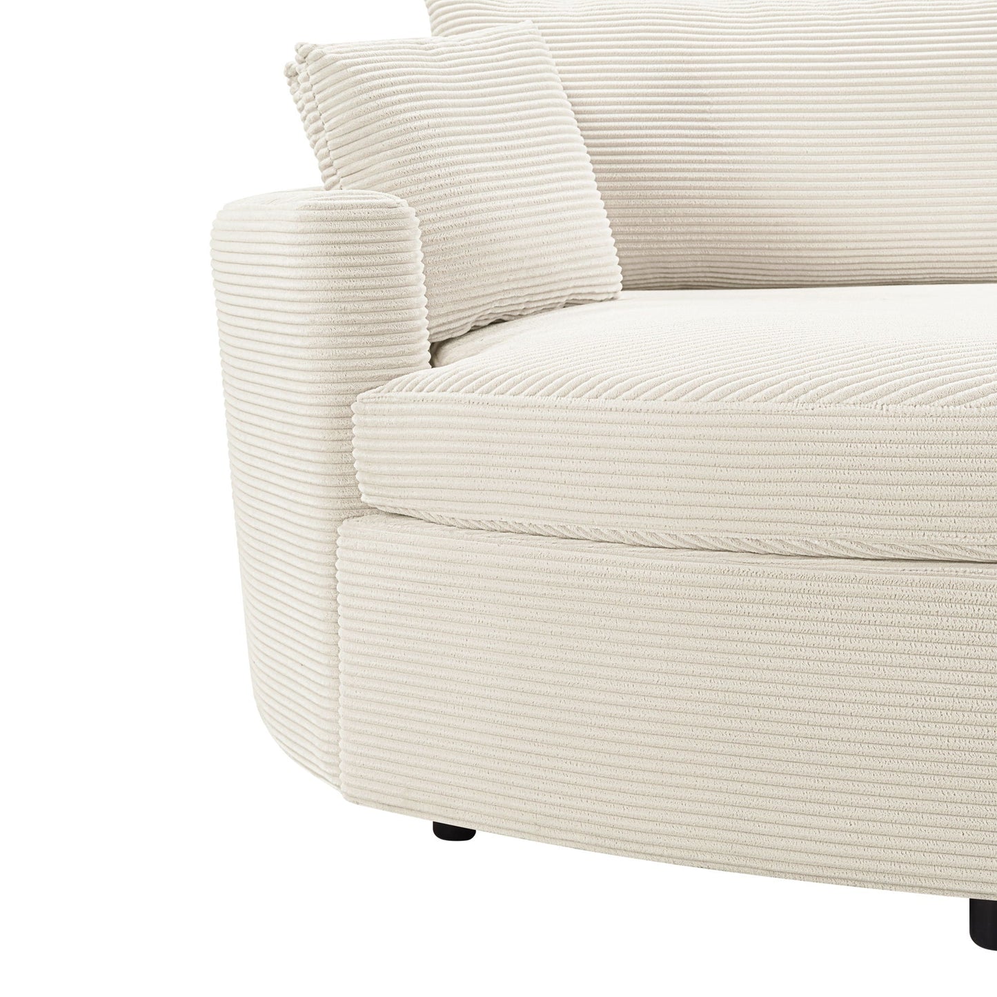 Oversized Double Chaise Sofa With USB Ports