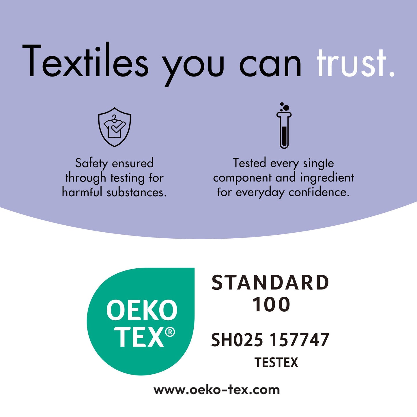 3-Piece Full/Queen Comforter Set with OEKO-TEX Standard 100 certification seal on Tampa Home & Garden Store