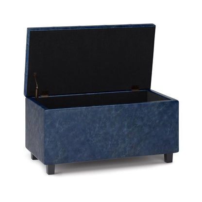 Cosmopolitan Upholstered Storage Ottoman Bench