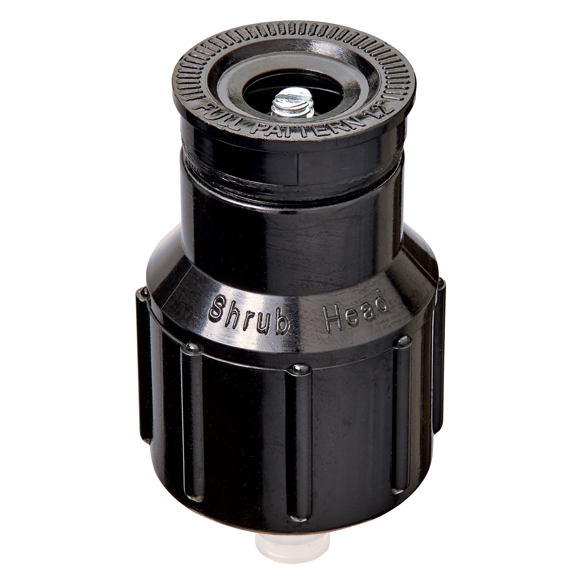 Shrub Head sprinkler top with full pattern insert nozzle black plastic underground irrigation on Tampa Home & Garden Store