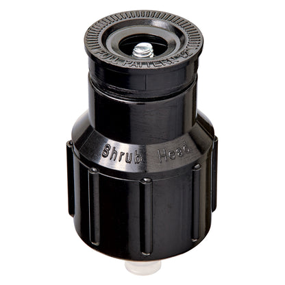 Shrub Head sprinkler top with full pattern insert nozzle black plastic underground irrigation on Tampa Home & Garden Store