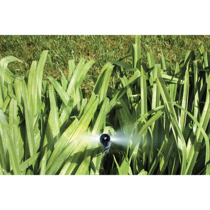 Shrub Head w/Ctr Strip Pattern Insert Nozzle Orbit Irrigation sprinkler among green leaves on Tampa Home & Garden Store