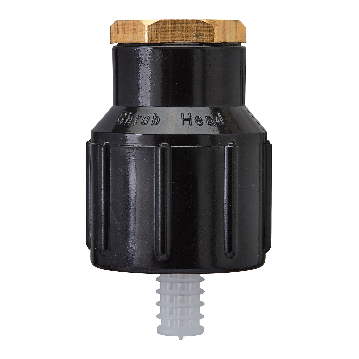 Shrub Head w Brass Full Pattern Insert Nozzle sprinkler head, black body, Orbit Irrigation on Tampa Home & Garden Store