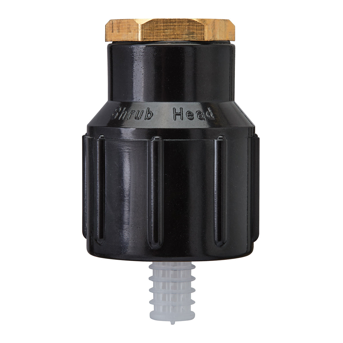 Shrub Head w Brass Full Pattern Insert Nozzle sprinkler head, black body, Orbit Irrigation on Tampa Home & Garden Store