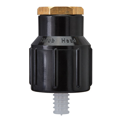 Shrub Head w Brass Full Pattern Insert Nozzle sprinkler head, black body, Orbit Irrigation on Tampa Home & Garden Store