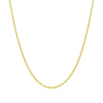 14k yellow gold round cable link chain necklace 1.5mm Bids.com on Tampa Home & Garden Store