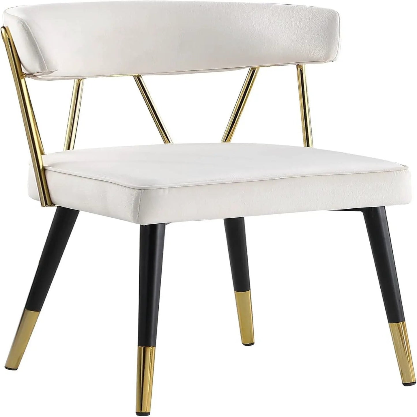Glam Dining Chairs Set of Two Modern Luxury