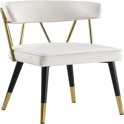 Glam Dining Chairs Set of Two Modern Luxury