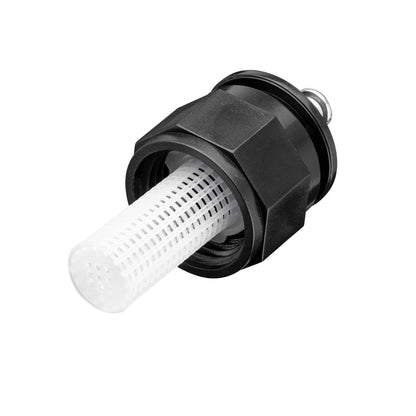 Mushroom bubbler Orbit Irrigation adjustable flow screw, black plastic emitter for sprinklers on Tampa Home & Garden Store