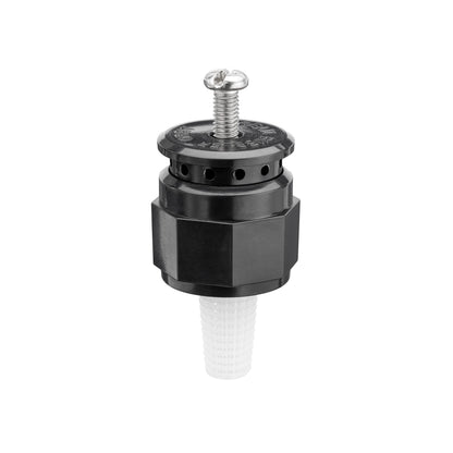 Multi-Stream Bubbler Half Pattern sprinkler head Orbit screw-top cap black body 1 unit on Tampa Home & Garden Store