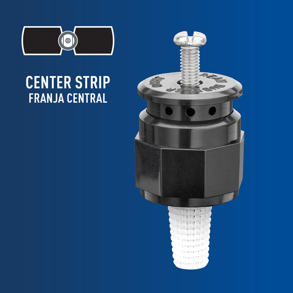 Multi-Stream Bubbler Center Strip sprinkler head Orbit Irrigation, metal screw top, white hose for underground irrigation on Tampa Home & Garden Store