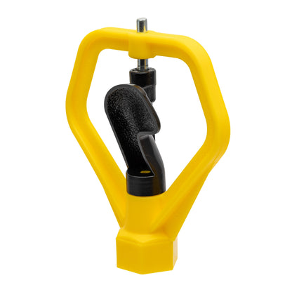 Orbit Irrigation 1/2-in FPT spinning head sprinkler yellow plastic body on Tampa Home & Garden Store