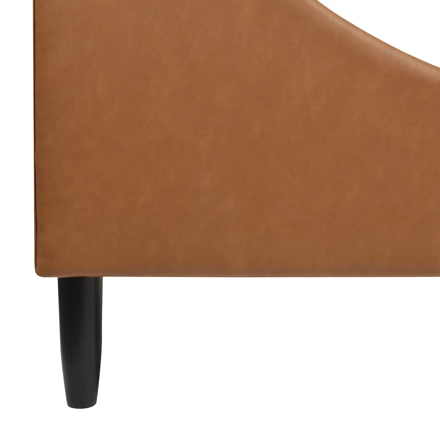 Aspen Vertical Tufted Headboard Platform Bed