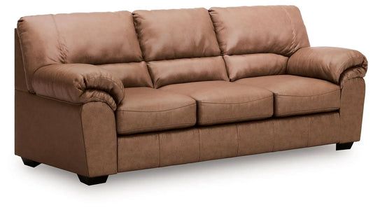 WillowBend Sofa three-seat stationary tan-brown upholstery with plush cushions and rolled arms on Tampa Home & Garden Store