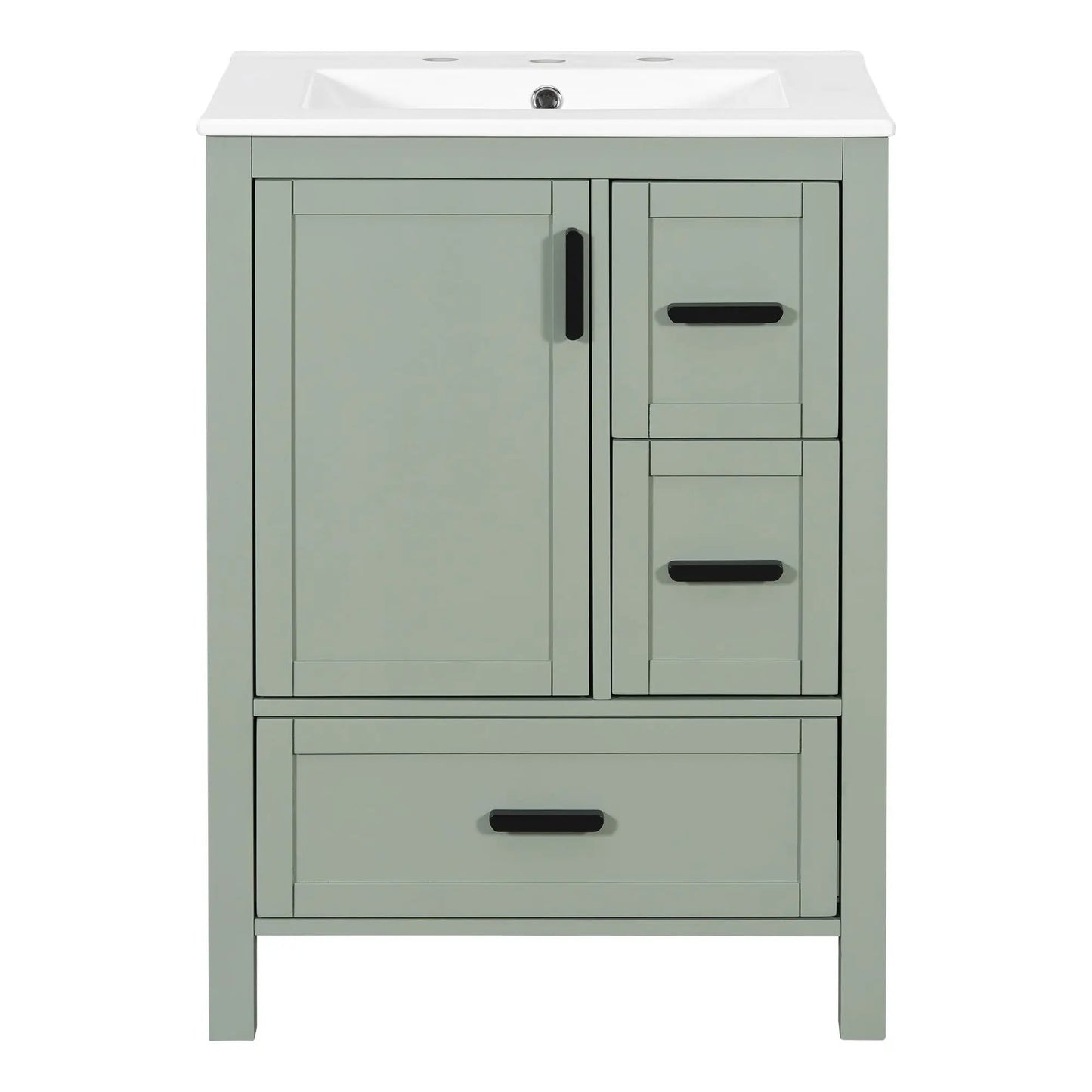 Bathroom Vanity With Sink and Soft-Close Drawers