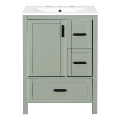Bathroom Vanity With Sink and Soft-Close Drawers