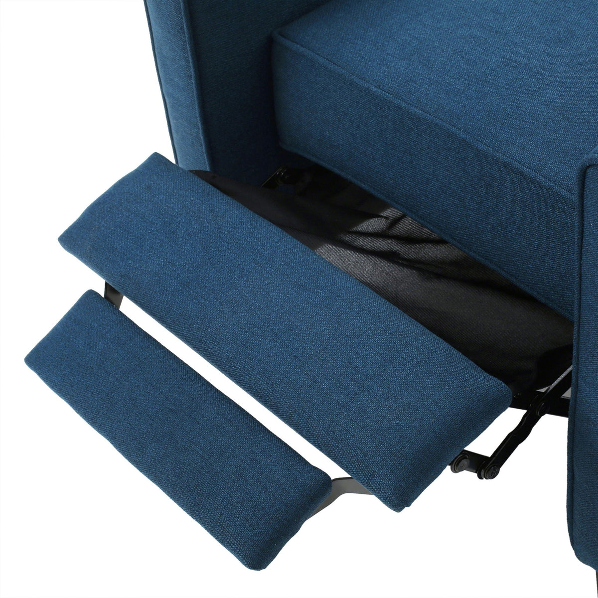 Upholstered Push Back Recliner Chair and Lounge