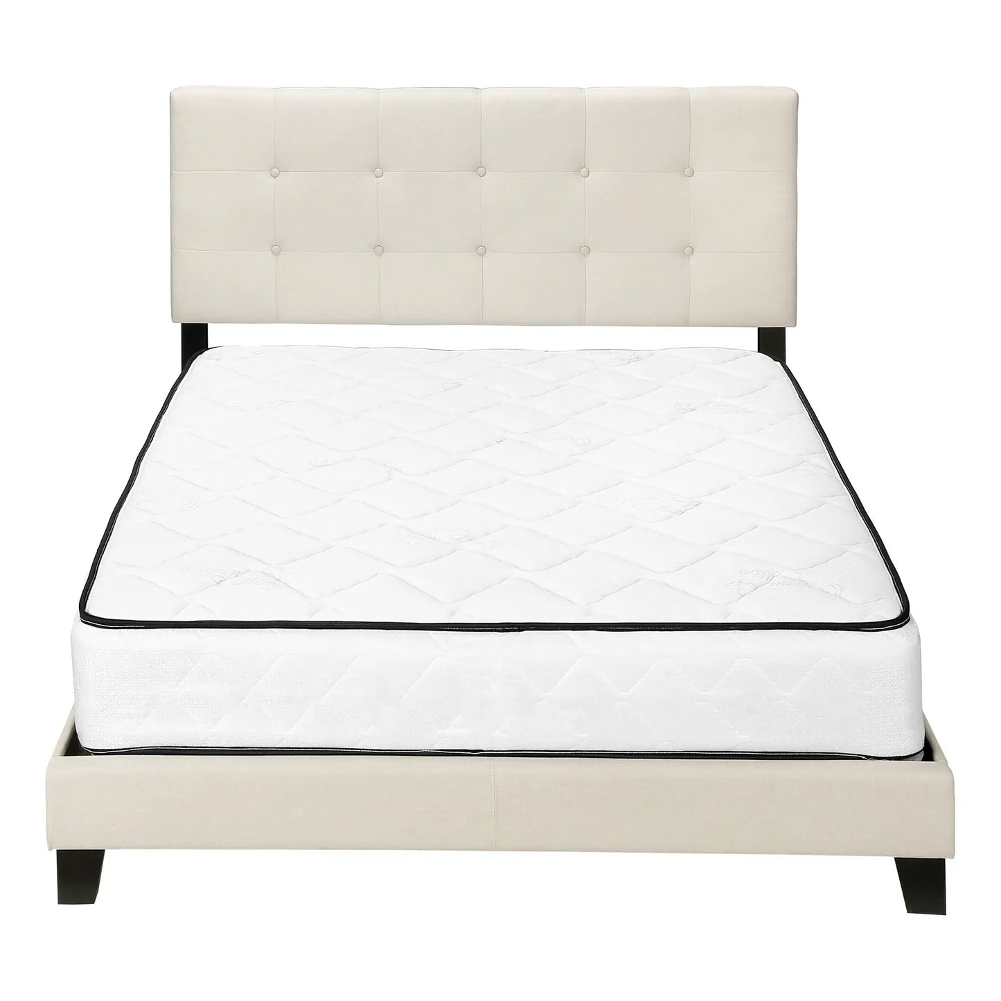 Upholstered Bed Frame and Transitional Style
