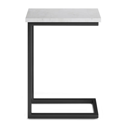 Skyler C Shaped Side Table for Living Room