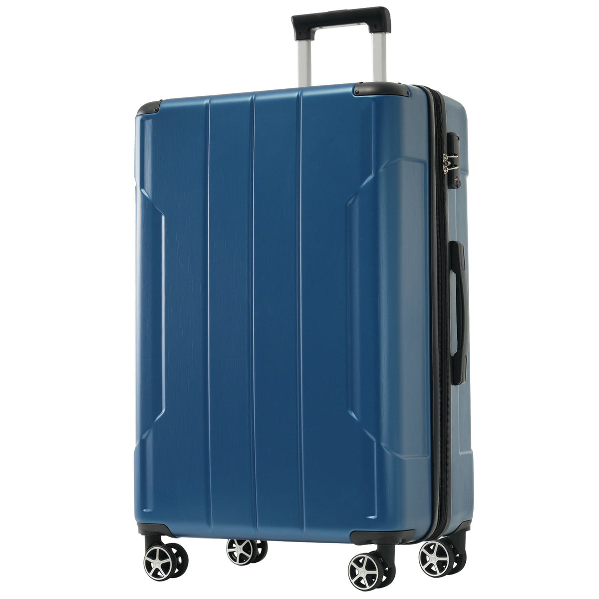 Hardshell luggage set 6-piece blue with spinner wheels HouseOfZazla on Tampa Home & Garden Store