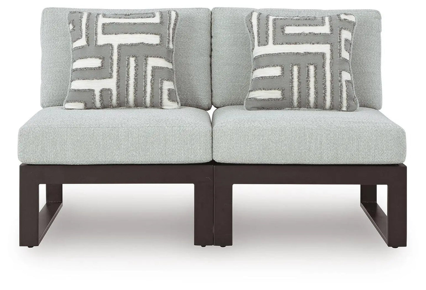Beachloft Outdoor Aluminum Sectional with Wicker