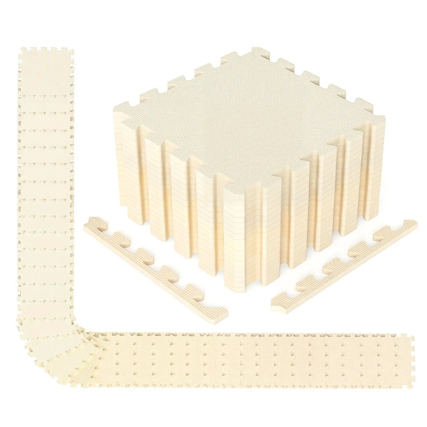 EVA Foam Floor Tiles 54 Pack and Borders
