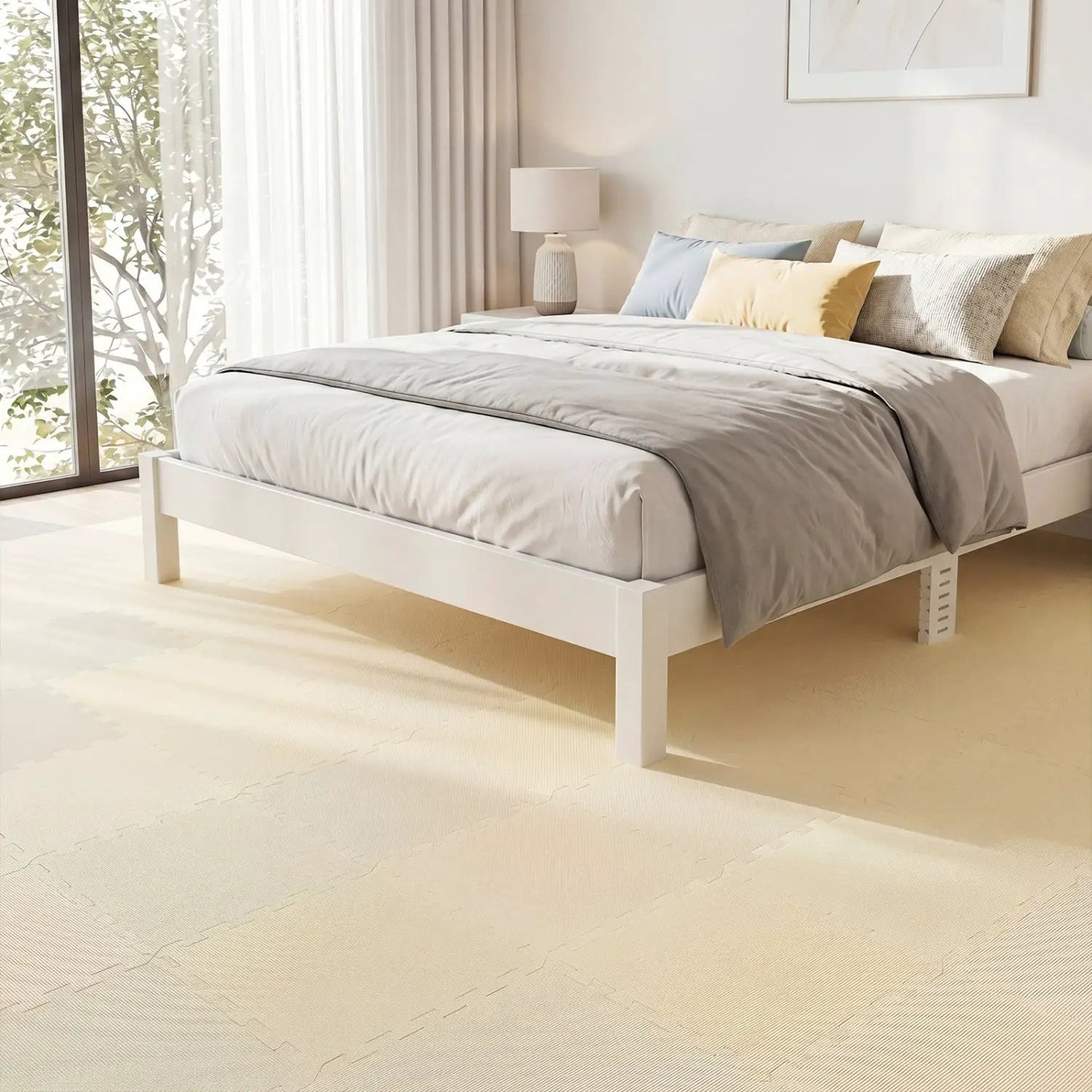 EVA Foam Floor Tiles 54 Pack and Borders