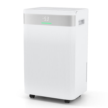 54 Pints Dehumidifier for Home 4500 Sq.Ft Dehumidifier-White - Tampa Home & Garden Store
