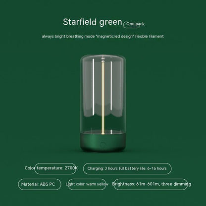 LED camping light Type-C rechargeable night lamp by Sell My Stuff, warm 2700K glow in ABS PC on Tampa Home & Garden Store