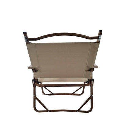 Foldable Canvas Chairs With Armrests Set of Four