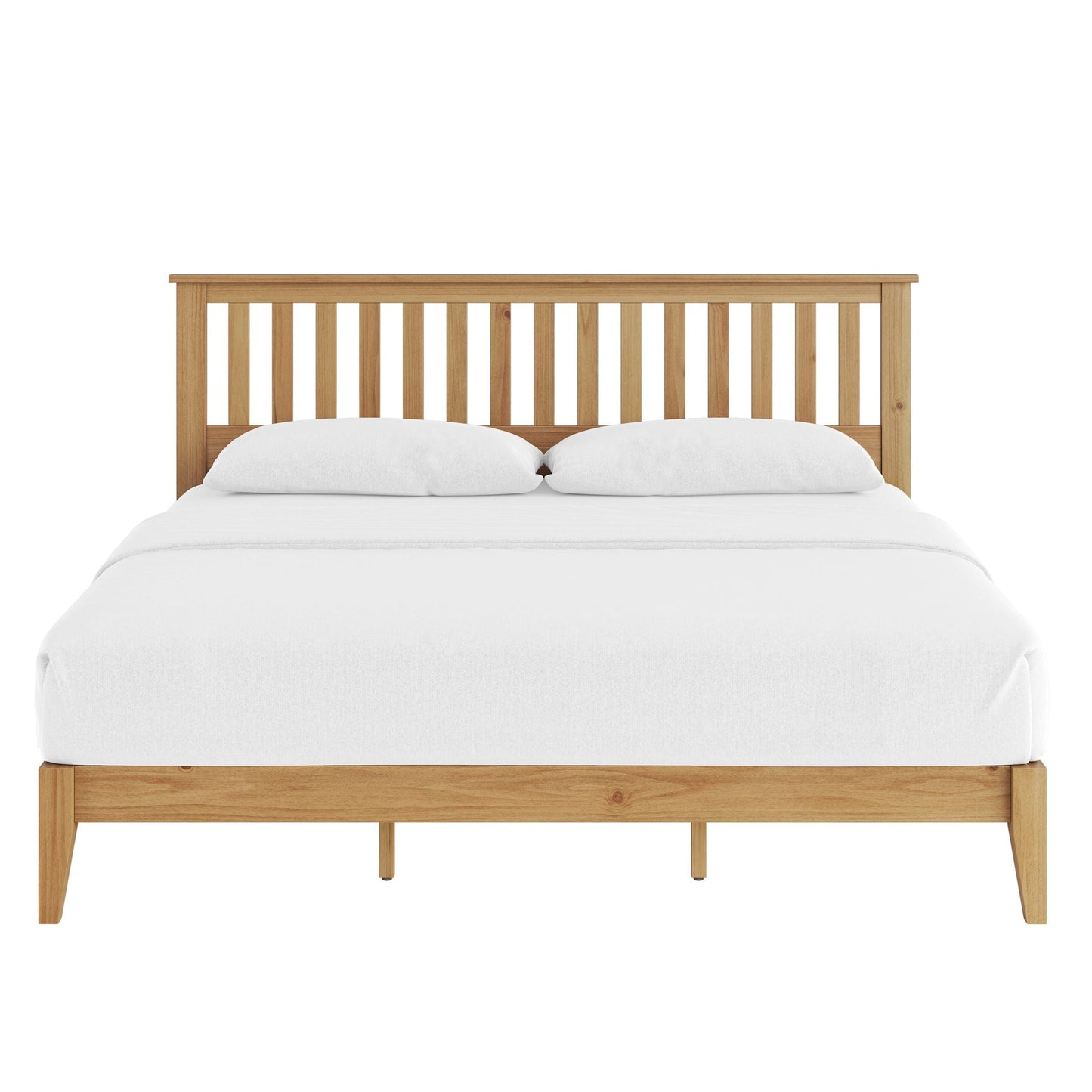 Malinda Mission Style Panel Bed And Slats