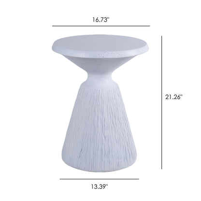 Modern Outdoor Round Garden Stool and Side Table