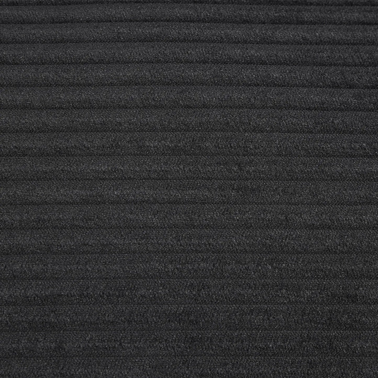 Modern U-Shaped Sectional Sofa fabric close-up in charcoal gray upholstery on Tampa Home & Garden Store
