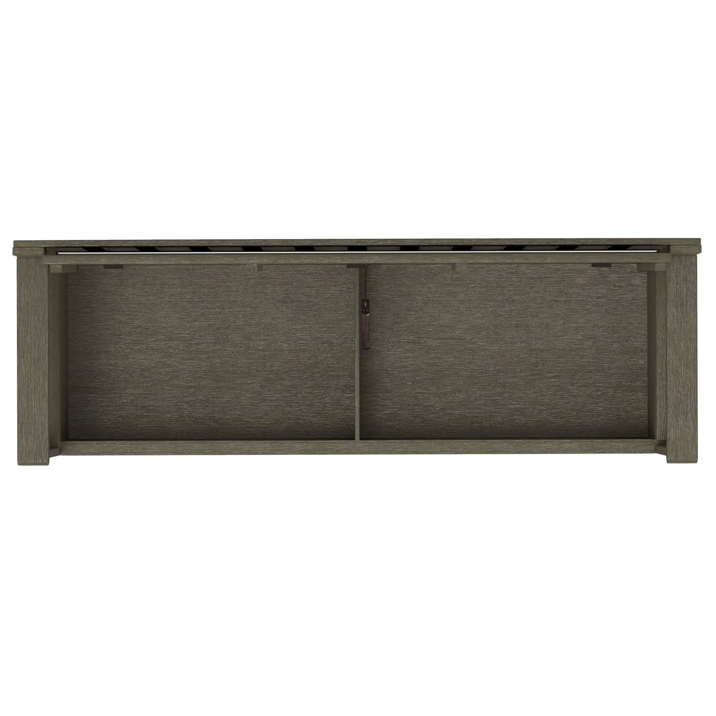 Brooklyn Handcrafted Entryway Storage Bench by Unique Piece Furniture in dark wood on Tampa Home & Garden Store