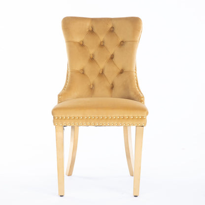 Nikki Modern Tufted Dining Chair Set of 2