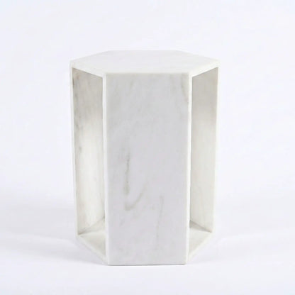 Hexagon Side Table in Modern Minimalist Style