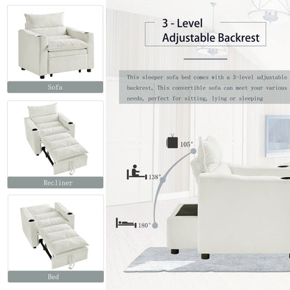 Versatile Convertible Sleeper Sofa and Chair