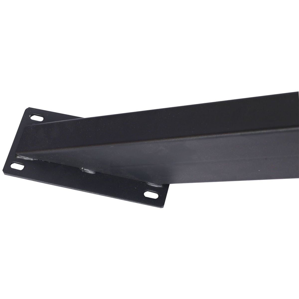 HouseOfZazla steel table base with spider legs, black finish, mounting flanges with holes on Tampa Home & Garden Store