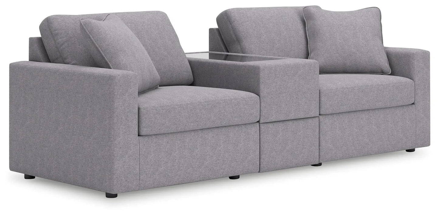 Modmax Sectional in Granite Performance Fabric