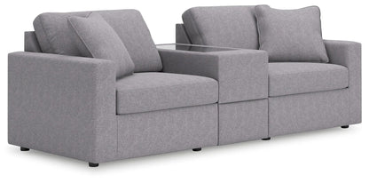 Modmax Sectional in Granite Performance Fabric