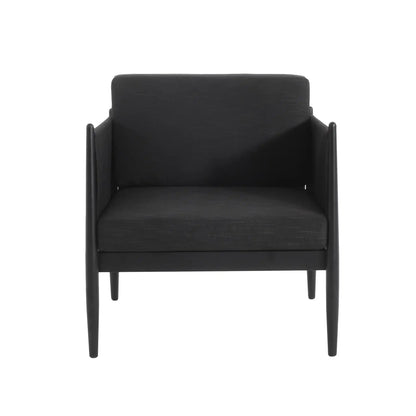 Dawson Club Chair outdoor arm chair in black woodgrain finish by HouseOfZazla on Tampa Home & Garden Store