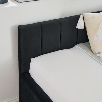 Upholstered Tufted Daybed Frame with Storage