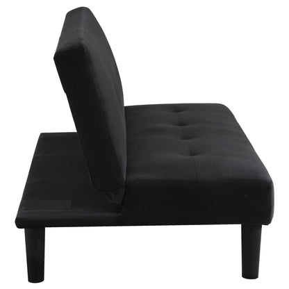Boston Tufted Armless Convertible Sofa And Bed