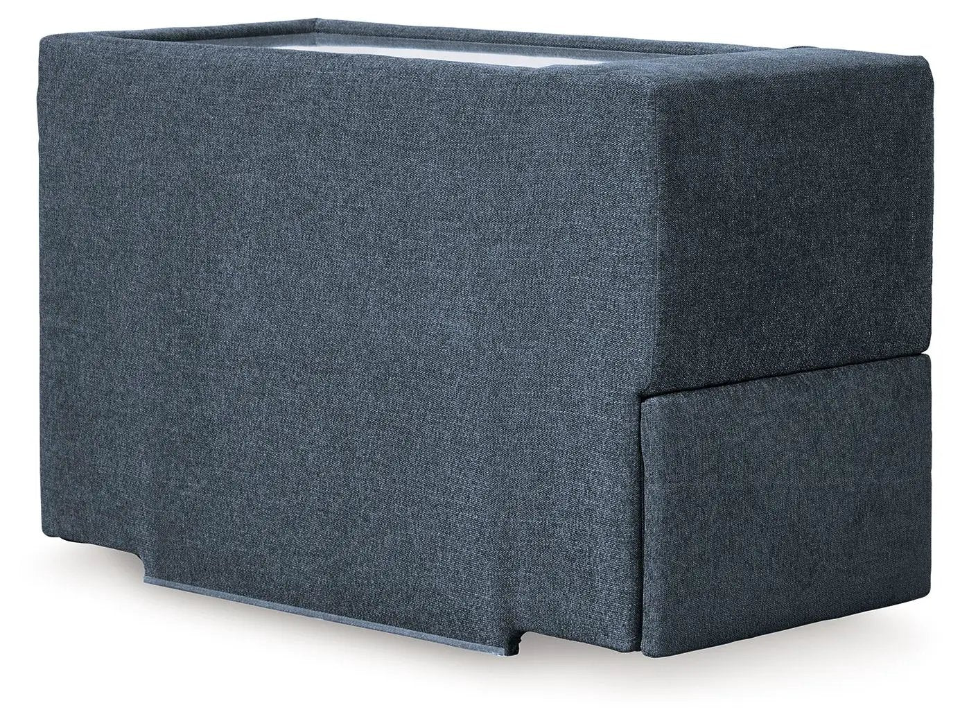 Modmax ink stationary sectional cube in dark blue fabric by Unique Piece Furniture on Tampa Home & Garden Store
