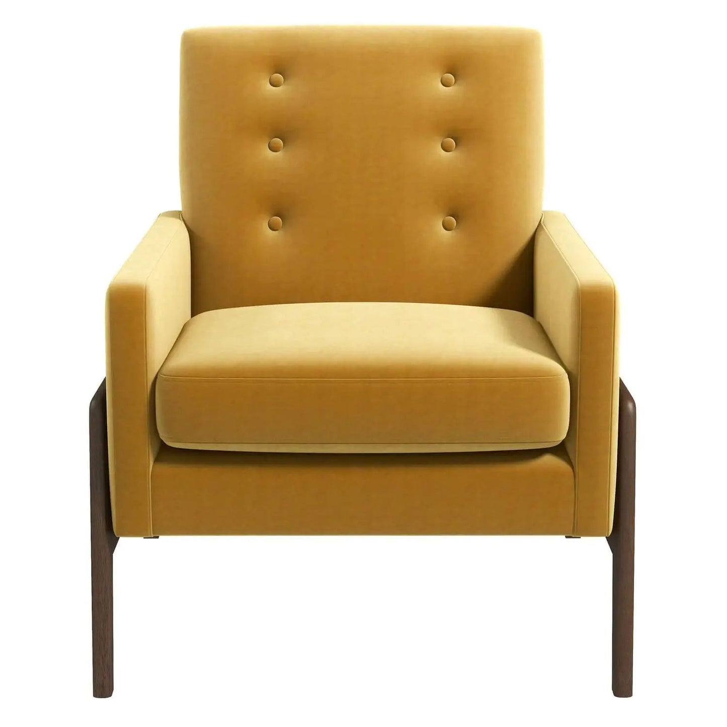 Cole Solid Wood Lounge Chair Mid Century Modern