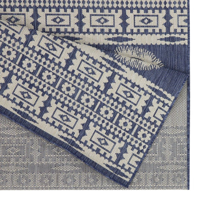 Sunshine Indoor and Outdoor Area Rug in Blue