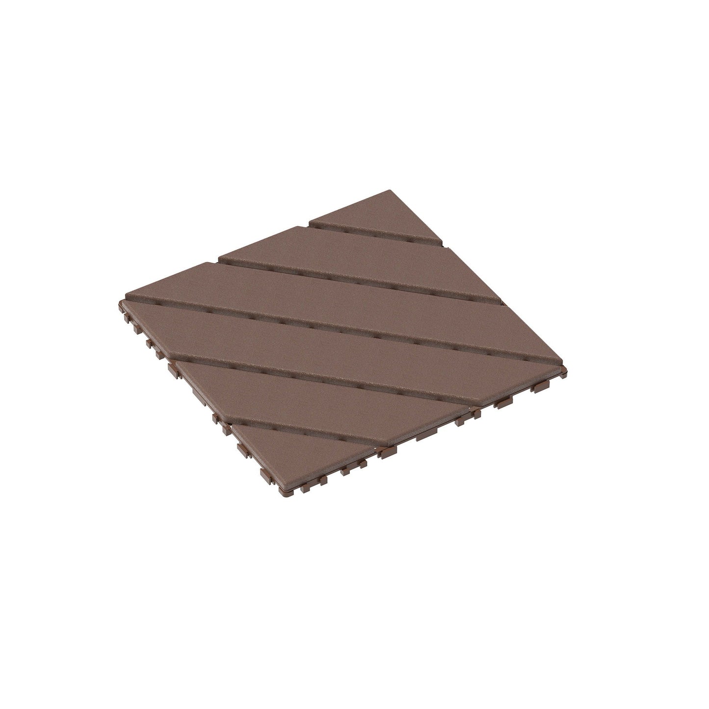 Durable Plastic Interlock Deck Tiles For a Home